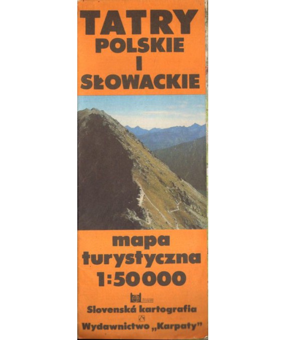 Tatry Polskie i Słowackie. Mapa turystyczna