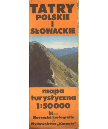 Tatry Polskie i Słowackie. Mapa turystyczna