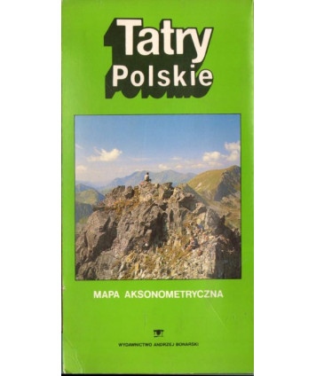 Tatry Polskie. Mapa aksonometryczna
