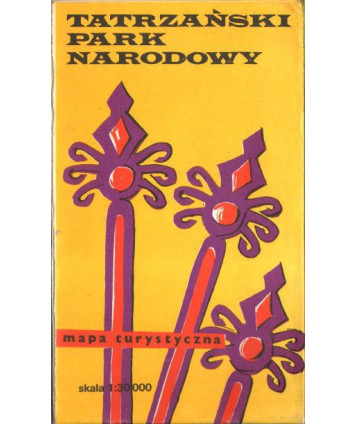 Tatrzański Park Narodowy. Mapa turystyczna