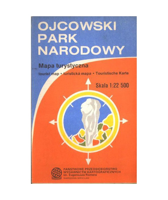 Ojcowski Park Narodowy. Mapa turystyczna
