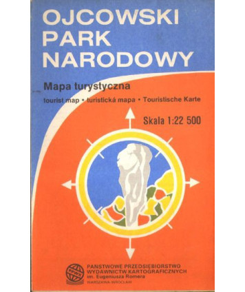 Ojcowski Park Narodowy. Mapa turystyczna