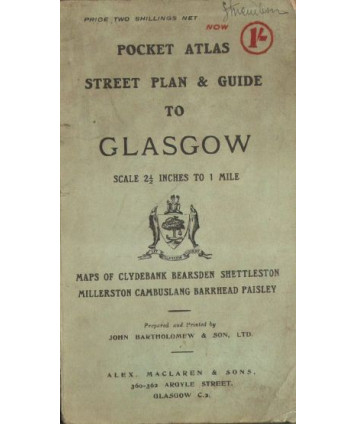 Street plan & guide to Glasgow