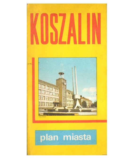 Koszalin. Plan miasta