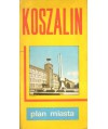 Koszalin. Plan miasta