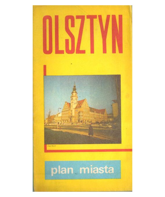 Olsztyn. Plan miasta