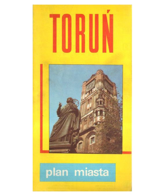 Toruń. Plan miasta