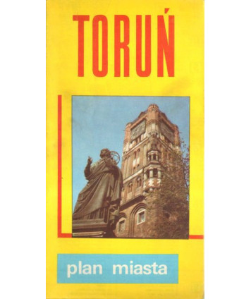 Toruń. Plan miasta