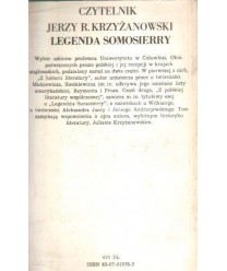 Legenda Somosierry i inne prace krytyczne