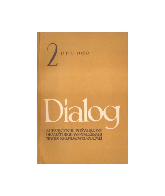 Dialog. Miesięcznik poświęcony dramaturgii współczesnej