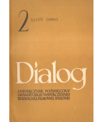 Dialog. Miesięcznik poświęcony dramaturgii współczesnej