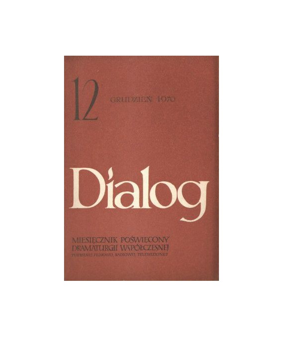 Dialog. Miesięcznik poświęcony dramaturgii współczesnej