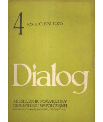 Dialog. Miesięcznik poświęcony dramaturgii współczesnej