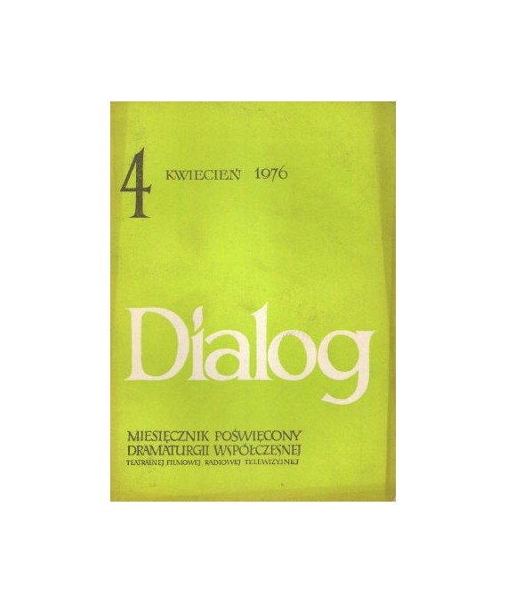 Dialog. Miesięcznik poświęcony dramaturgii współczesnej