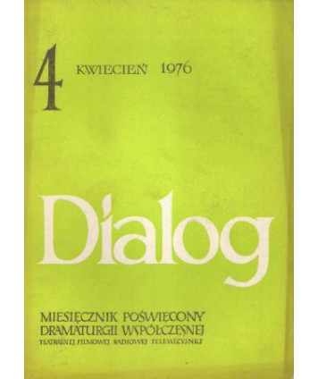 Dialog. Miesięcznik poświęcony dramaturgii współczesnej