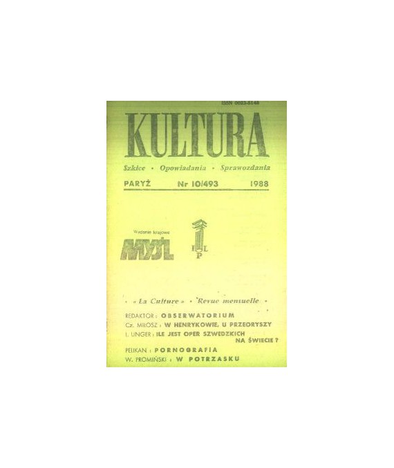 Kultura. Szkice - Opowiadania - Sprawozdania
