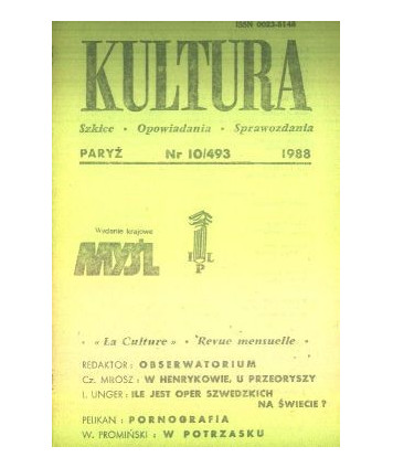 Kultura. Szkice - Opowiadania - Sprawozdania