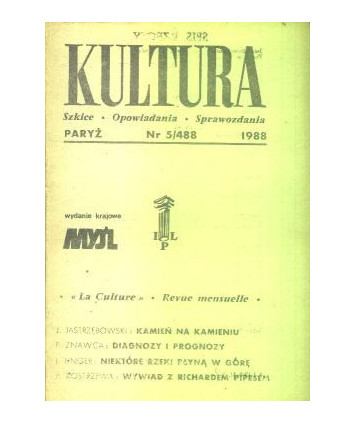 Kultura. Szkice - Opowiadania - Sprawozdania