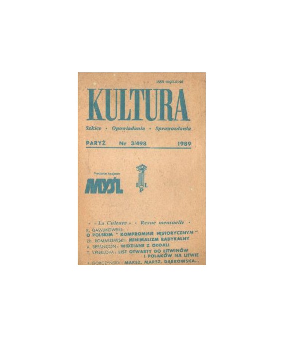 Kultura. Szkice - Opowiadania - Sprawozdania