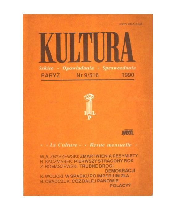 Kultura. Szkice - Opowiadania - Sprawozdania