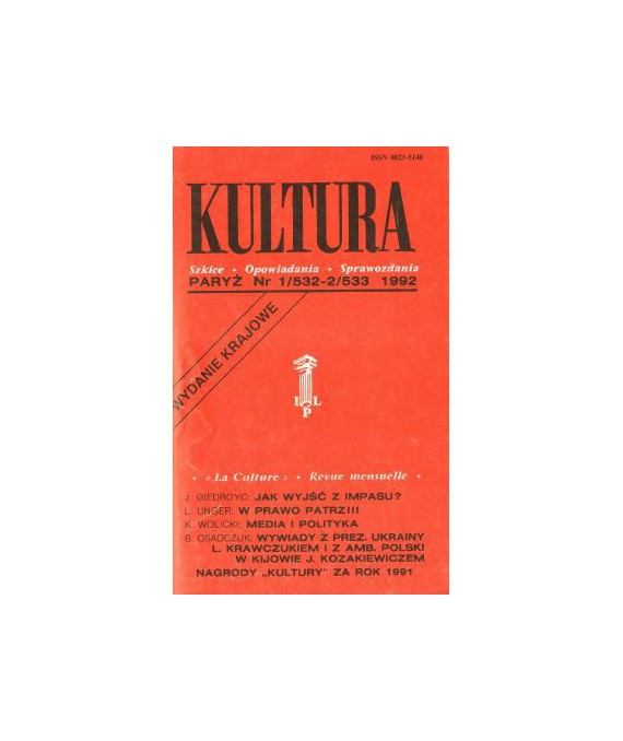 Kultura. Szkice - Opowiadania - Sprawozdania