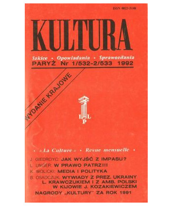 Kultura. Szkice - Opowiadania - Sprawozdania