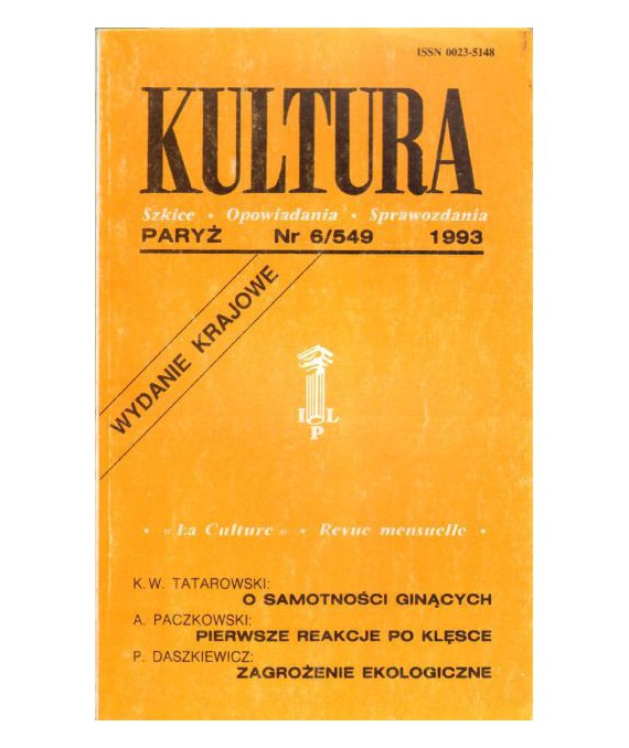 Kultura. Szkice - Opowiadania - Sprawozdania