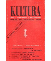 Kultura. Szkice - Opowiadania - Sprawozdania