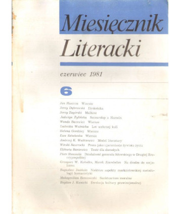 Miesięcznik Literacki