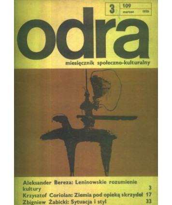 Odra. Miesięcznik społeczno-kulturalny