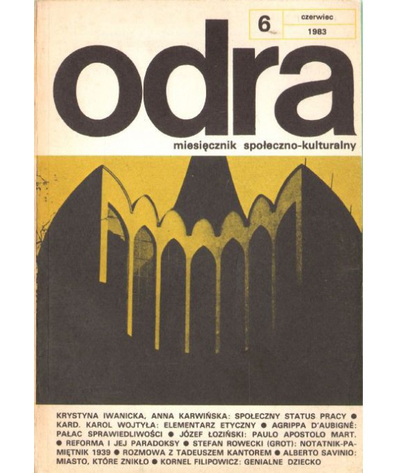 Odra. Miesięcznik społeczno-kulturalny