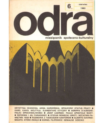 Odra. Miesięcznik społeczno-kulturalny