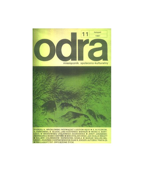 Odra. Miesięcznik społeczno-kulturalny