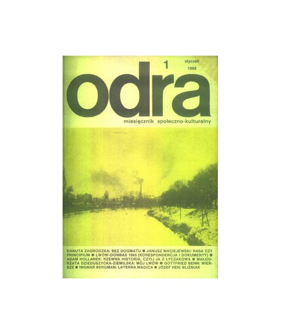Odra. Miesięcznik społeczno-kulturalny