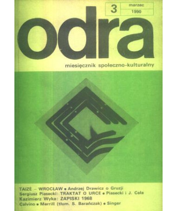 Odra. Miesięcznik społeczno-kulturalny