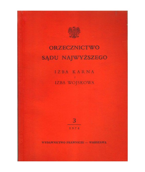 Orzecznictwo Sądu Najwyższego