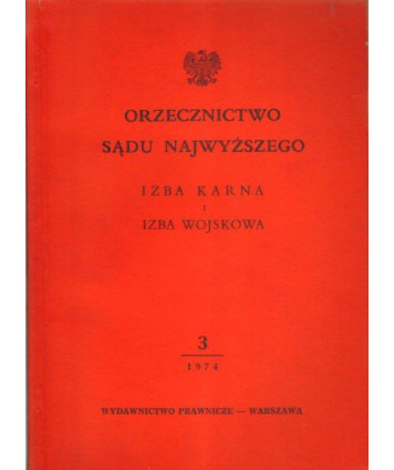 Orzecznictwo Sądu Najwyższego