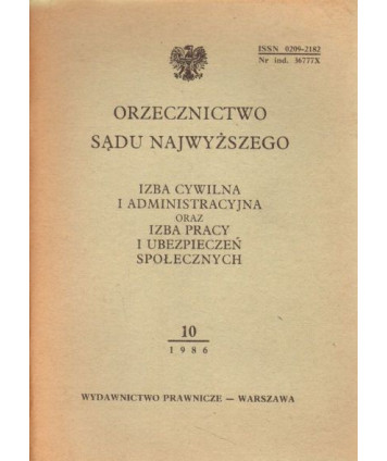 Orzecznictwo Sądu Najwyższego