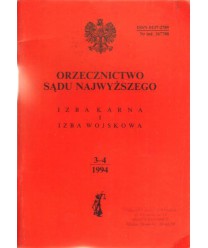 Orzecznictwo Sądu Najwyższego