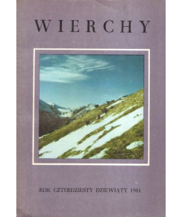 Wierchy. Rocznik poświęcony górom i góralszczyźnie