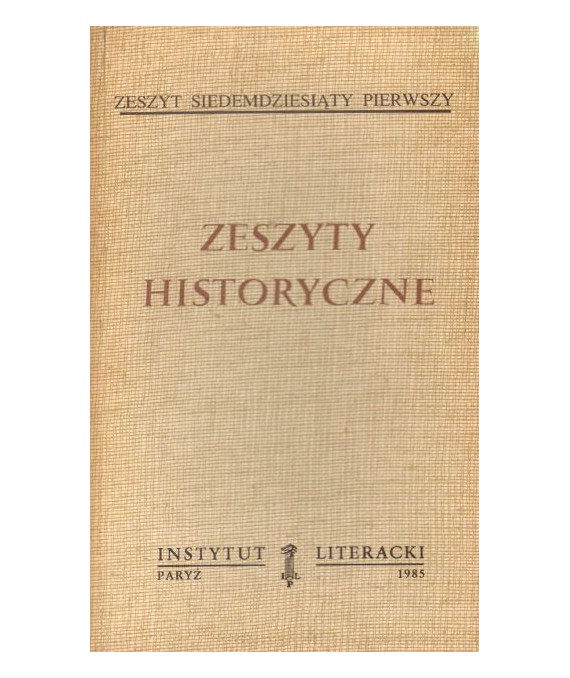 Zeszyty Historyczne