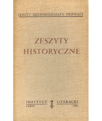 Zeszyty Historyczne