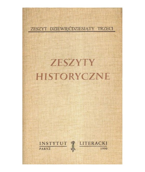 Zeszyty Historyczne