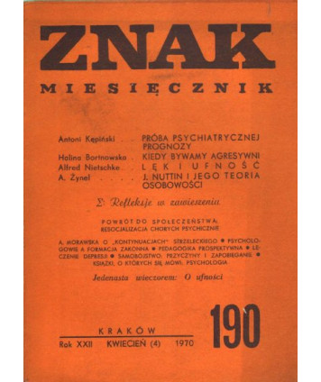Znak. Miesięcznik