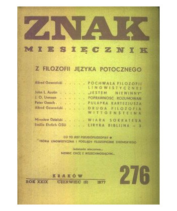 Znak. Miesięcznik
