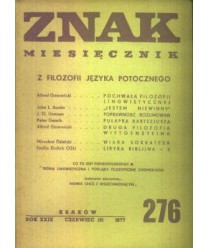 Znak. Miesięcznik