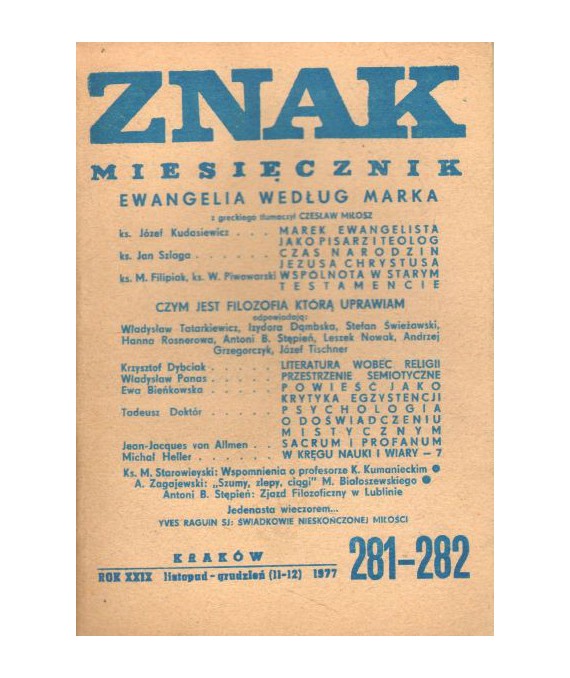 Znak. Miesięcznik