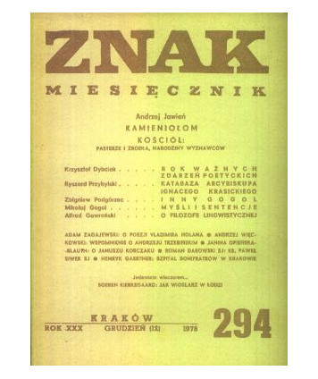 Znak. Miesięcznik