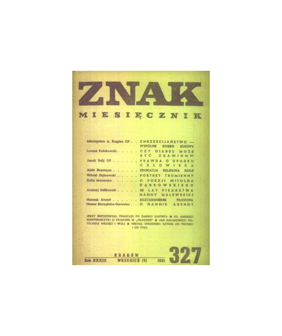 Znak. Miesięcznik