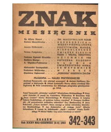 Znak. Miesięcznik
